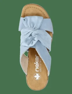 Rieker 68789-62 - Mules med klack BLUE Sale