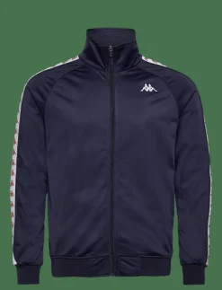 KAPPA 222 Banda Anniston - Sweatshirts BLUE IRIS-BROWN LT HONEY