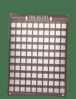 100 Beers - Kalendrar & Anteckningsblock|Gift Republic Outlet