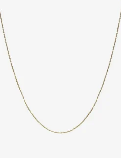 60 cm chain 18k plated silver - Kedjehalsband|Design Letters Outlet