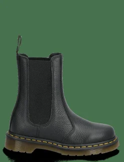 Dr. Martens 2976 Hi Milled Nappa - Stövlar BLACK Outlet