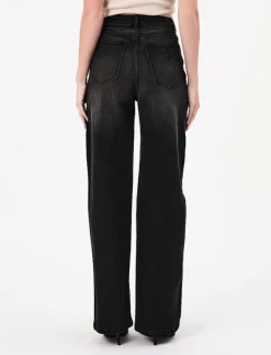 ABRAND 94 HIGH & WIDE GITA - Vida byxor BLACK Clearance