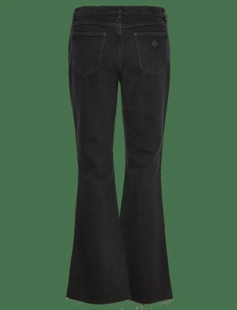 ABRAND A 99 LOW BOOT 90s - Boot cut Jeans BLACK New