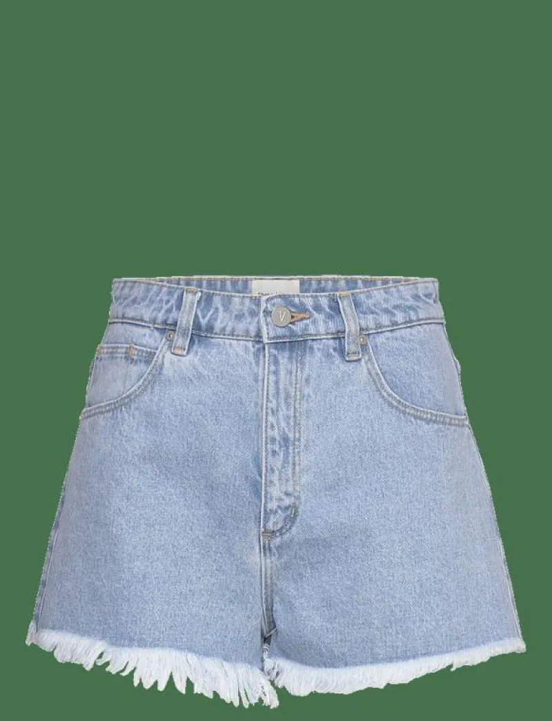 ABRAND A HIGH RELAXED SHORT ESMERALDA - Jeansshorts BLUE Online