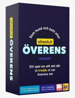 ALF Toys and Games Absolut Överens Pocket - Spel & pussel MULTI COLORED Online