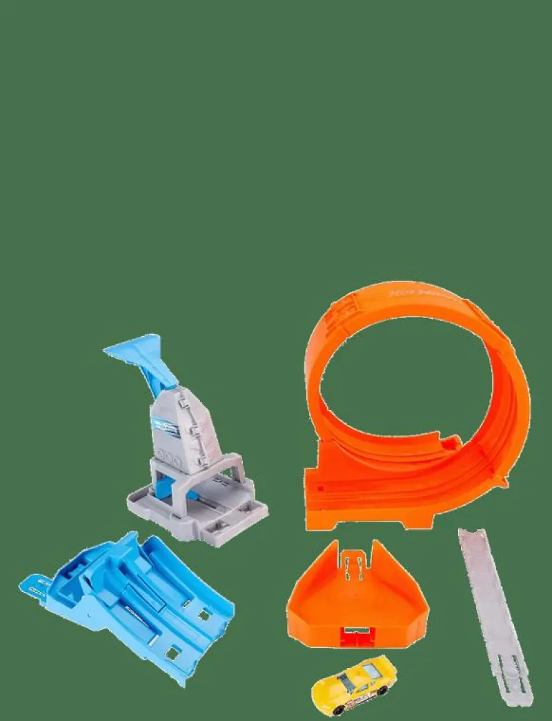 Action Loop Stunt Champion Track Set & 1 Diecast Car - Bilbanor|Hot Wheels Clearance