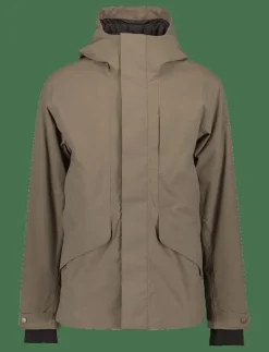 Didriksons ADAM USX JKT - Parkasjackor WALNUT