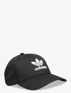 adidas Originals ADICOLOR CLASSIC TREFOIL BASEBALL CAP - Hattar & Kepsar BLACK/WHITE Discount