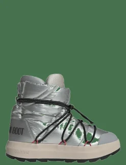 adidas Sportswear ADIDAS X MOONBOOT ACE - Vinterkängor MSILVE/CBLACK/LUCRED Sale