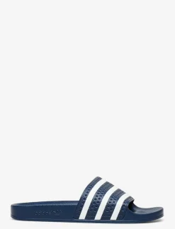 adidas Originals ADILETTE - Badtofflor ADIBLU/WHITE/ADIBLU Best