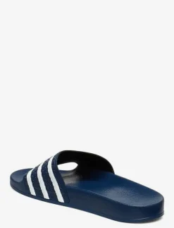 adidas Originals ADILETTE - Badtofflor ADIBLU/WHITE/ADIBLU Best