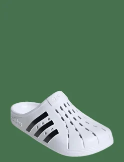 adidas Sportswear ADILETTE CLOG - Badtofflor FTWWHT/CBLACK/FTWWHT Outlet