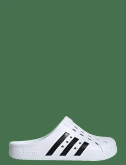 adidas Sportswear ADILETTE CLOG - Badtofflor FTWWHT/CBLACK/FTWWHT Outlet