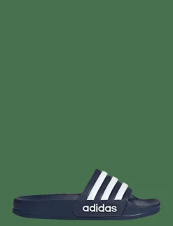 adidas Sportswear ADILETTE SHOWER K - Inneskor DKBLUE/FTWWHT/DKBLUE Clearance