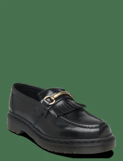 Dr. Martens Adrian Snaffle Polished Smooth - Loafers BLACK Discount
