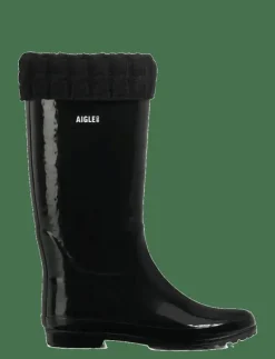 Aigle AI ELIOSA WINTER - Regnstövlar NOIR Outlet