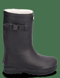 Aigle AI WOODY-POP FUR 2 - Höga gummistövlar MARINE Clearance