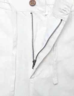 Anerkjendt AKLT JAMES COT/LINEN ELA SHORTS - Linneshorts TOFU Outlet