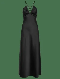 Love Lolina Alexis Maxi Dress - Maxiklänningar BLACK Discount
