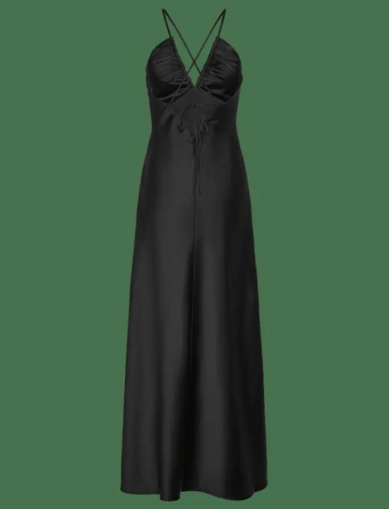 Love Lolina Alexis Maxi Dress - Maxiklänningar BLACK Discount
