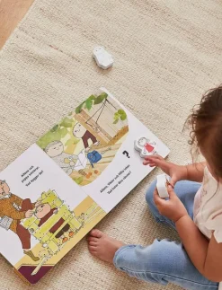 Alfons Åberg - Book with 4 wooden figures - (DK) - Læs og Lær - Pedagogisk barnbok|Barbo Toys Outlet