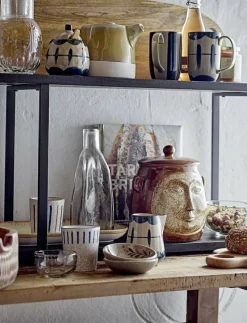 Bloomingville Allium Milk Jug & Sugar Bowl - Sockerskålar BLUE