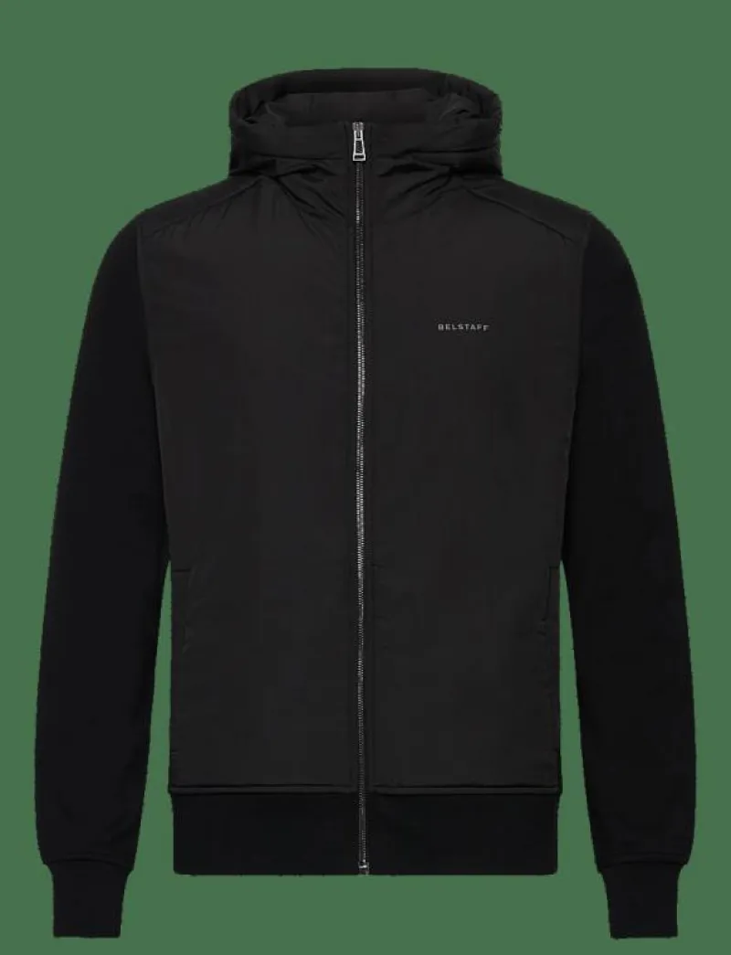 Belstaff ALLOY ZIP THROUGH HOODIE - Hoodies BLACK Discount