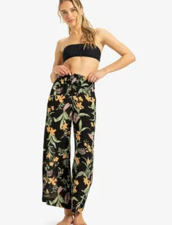 ALONG THE BEACH PRINTED - Casual byxor|Roxy Sale