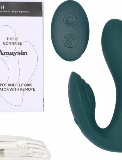 G-spot and Clitoris Vibrator with Remote - Beauty|Amaysin Sale