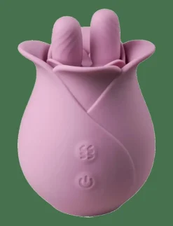 Amaysin Two Fingers Rose Clitoris Vibrator - Beauty PURPLE Clearance