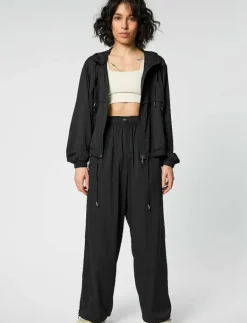 Girlfriend Collective Amy Adjustable Pants - Casual byxor BLACK Discount
