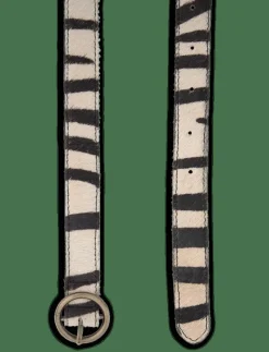 Animal print leather belt - Skärp|Mango Outlet