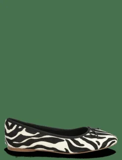 Mango Animal-print ballet flats - Ballerinaskor & Slip-ons BLACK Online
