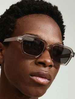 Pilgrim ANNALISE sunglasses - Square Frame LIGHT GREY Discount