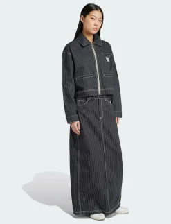 adidas Originals AOP MAXI SKIRT - Kjolar CARBON New