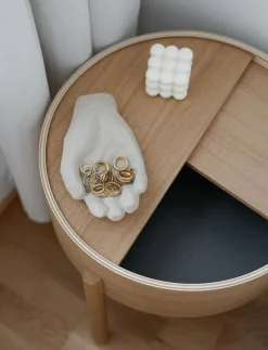 WOUD Arc side table - Sidobord & småbord OILED OAK Best