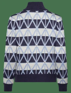 Argyle Half neck Pullover lined - Stickat|Daily Sports Sale