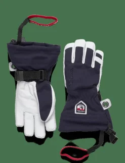 Army Leather Heli Ski Jr. - 5 finger - Regnvantar|Hestra Sale