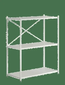 Novoform Arturo 3-tier shelf module - Hyllor LIGHT GREY Discount