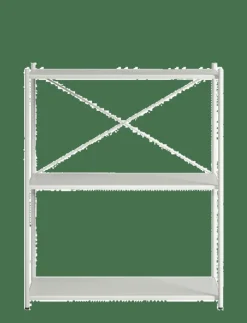 Novoform Arturo 3-tier shelf module - Hyllor LIGHT GREY Discount