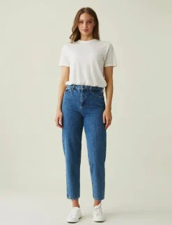 Lexington Clothing Ashlynn High-Rise Tapered Jeans - Tapered jeans MEDIUM BLUE DENIM