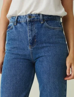 Lexington Clothing Ashlynn High-Rise Tapered Jeans - Tapered jeans MEDIUM BLUE DENIM