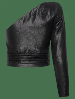 Asymmetrical puff sleeve blouse - Långärmade blusar|Mango