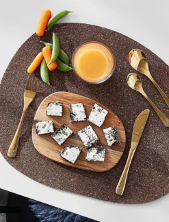 Aida Atelier mini - børnebestik 4 dele sæt guld - Bestick GOLD Outlet