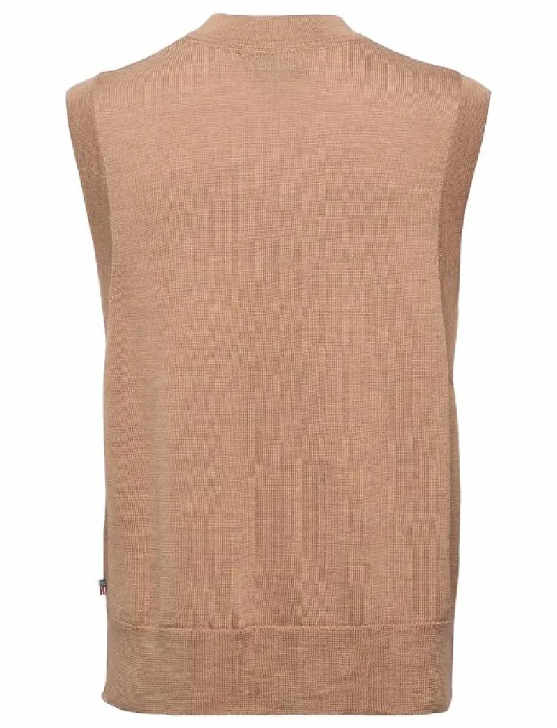 Audrina Merino Wool/Silk Blend Knitted Vest - Stickade västar|Lexington Clothing Outlet