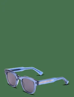 MessyWeekend AUSTIN - D-shaped TRANSPARENT BLUE GREY Online