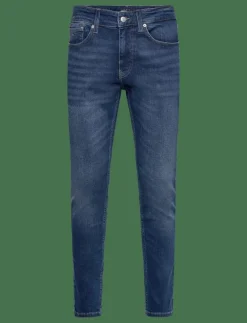 Tommy Jeans AUSTIN SLIM TPRD BI0252 - Slim jeans DENIM DARK Outlet