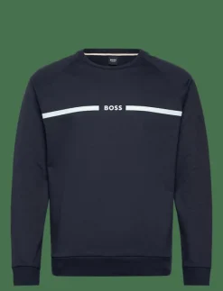 BOSS Authentic Sweatshirt - Sweatshirts DARK BLUE Sale