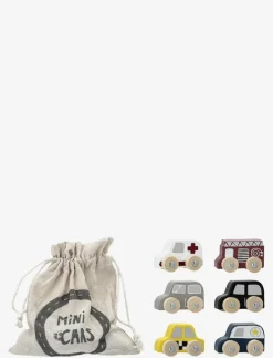 Avin Toy Car, Grey, MDF Set of 6 - Leksaksbil|Bloomingville Outlet