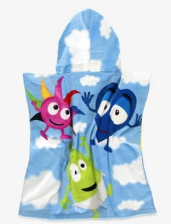 Teddykompaniet Babblarna Bathponcho Sky - Badponcho BLUE Online